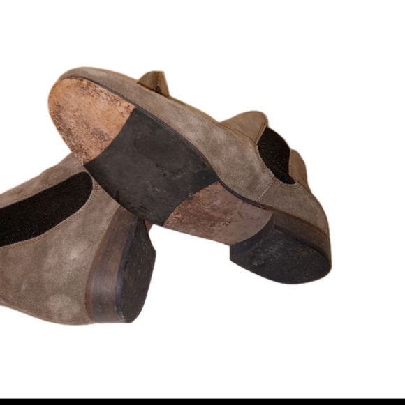 Boemos Italian Taupe/Fawn Suede Chelsea Boots 37/6 - Picture 8 of 10